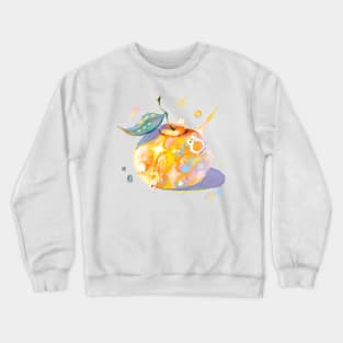 Tangerine Bunny Crewneck Sweatshirt